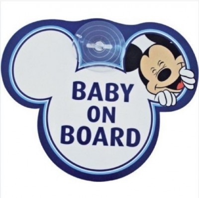 Mickey Sinalizador Auto Baby on Board