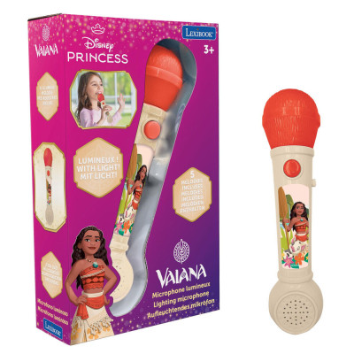 Microfone Luminoso Vaiana Moana Disney