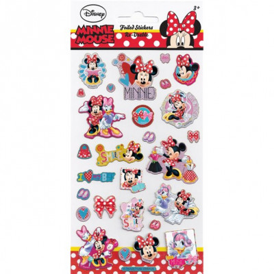 Mini Autocolantes Foil Minnie Mouse