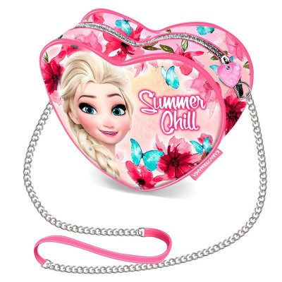 Mini-Bolsa Coração Frozen Disney - Summer Chill