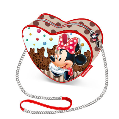 Mini-bolsa coração Minnie Muffin