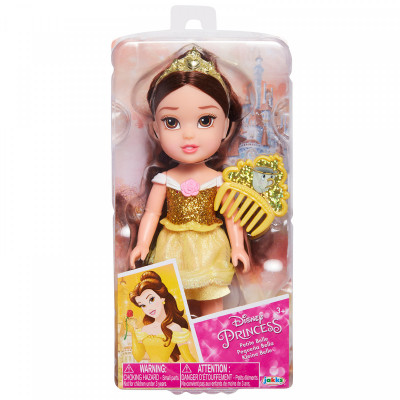 Mini Boneca Bela Princesas Disney 15cm