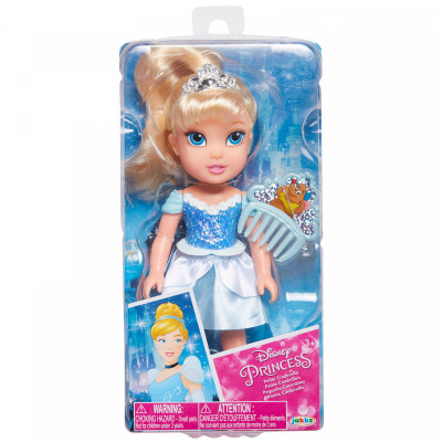 Mini Boneca Cinderela Princesas Disney 15cm