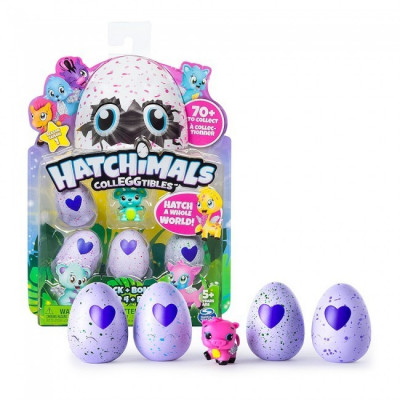 Mini Hatchimals Pack 5 Figuras