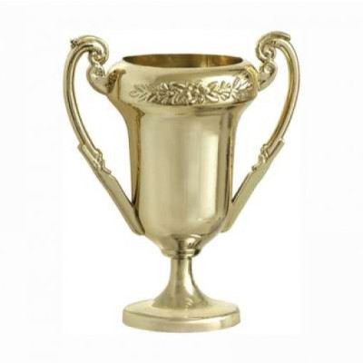 Mini Troféus Dourados 5cm