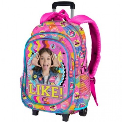 Mochila 40cm Soy Luna Disney c/ trolley - Like
