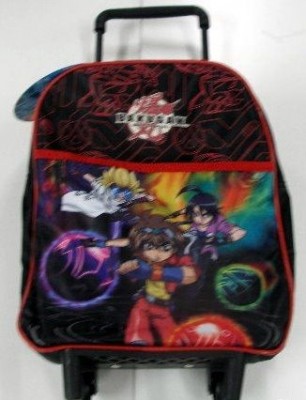 Mochila Bakugan com rodas