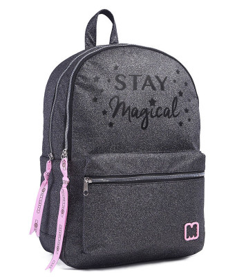 Mochila Casual Marshmallow Magical Preta