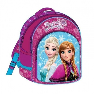 Mochila Escolar 3 Fechos Frozen Keep Calm