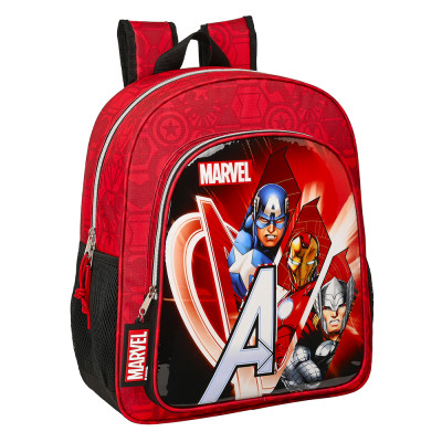 Mochila Escolar 38cm adap trolley Avengers Infinity