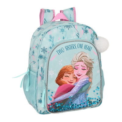 Mochila Escolar 38cm adap trolley Frozen 2 One Heart