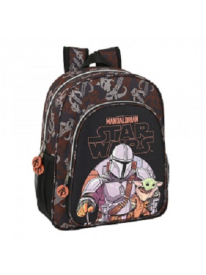 Mochila Escolar 38cm adap trolley Star Wars The Mandalorian The Guild