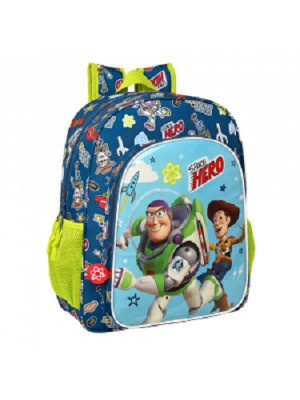 Mochila Escolar 38cm adap trolley Toy Story Space Hero