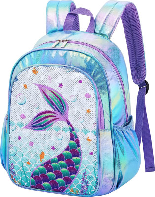 Mochila Escolar 38cm Cauda Sereia