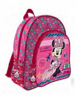 Mochila escolar 3D adap trolley Disney Minnie Travel