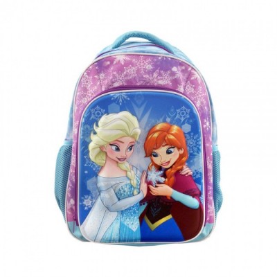 Mochila Escolar 3D Leds Frozen