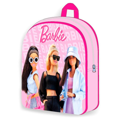 Mochila Escolar 40cm Barbie pink
