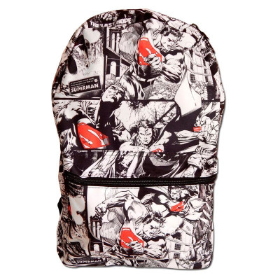 Mochila Escolar 40cm Superman DC