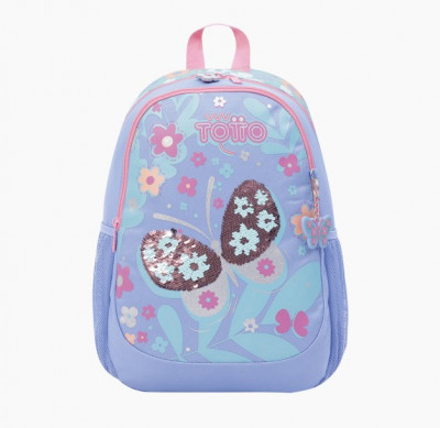 Mochila Escolar 40cm Totto Magic Garden