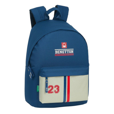 Mochila Escolar 41cm Benetton Varsity