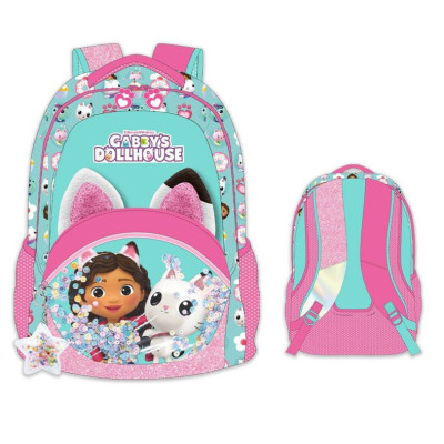 Mochila Escolar 42 cm Gabby´s Dollhouse