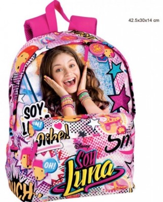 Mochila escolar 42.5cm adap de Sou Luna - Surprise