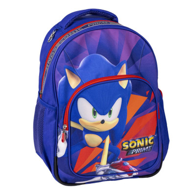 Mochila Escolar 42cm adap trolley Sonic Prime