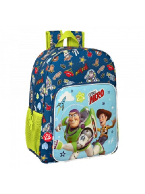 Mochila Escolar 42cm adap trolley Toy Story Space Hero