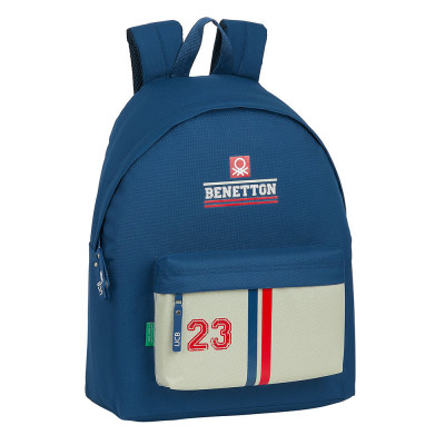 Mochila Escolar 42cm Benetton Varsity