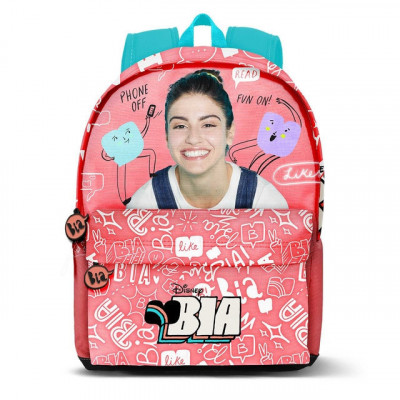Mochila Escolar 42cm Bia Like Disney