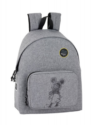 Mochila Escolar 42cm Mickey Multiply