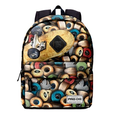 Mochila escolar 42cm Pro DG - rodas