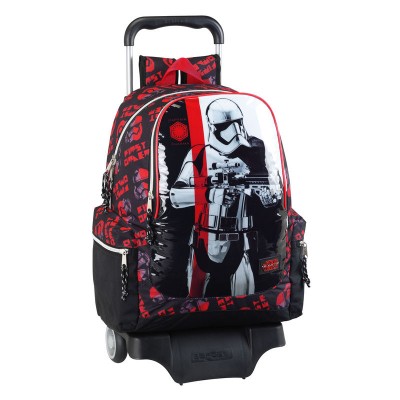 Mochila escolar 43cm c/Trolley Star Wars VIII-The Last Jedi