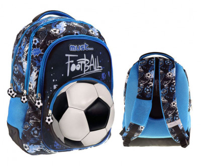 Mochila Escolar 43cm Must Football