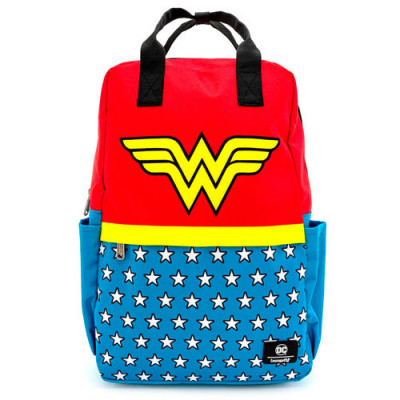 Mochila Escolar 43cm Wonder Woman DC Comics Loungefly