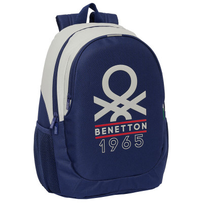 Mochila Escolar 44cm adap trolley Benetton Varsity 1965