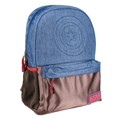 Mochila Escolar 44cm Capitão América Avengers