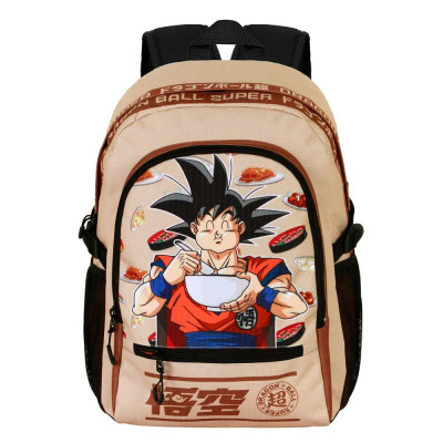 Mochila Escolar 44cm Dragon Ball Goku Foodie adap trolley