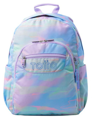 Mochila Escolar 44cm Totto Pastel