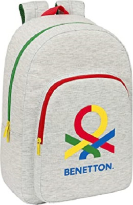 Mochila Escolar 46cm Benetton Pop adap trolley