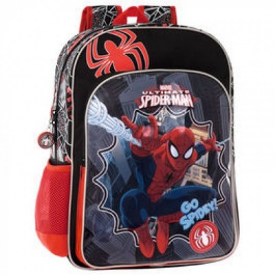 Mochila escolar adap trolley 2 bolsos Marvel Spiderman Go Spidey