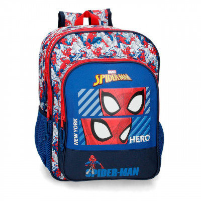 Mochila Escolar adap trolley 40cm Spiderman Hero