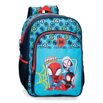 Mochila Escolar adap trolley 40cm Spidey and His Amazing Friends Team Up