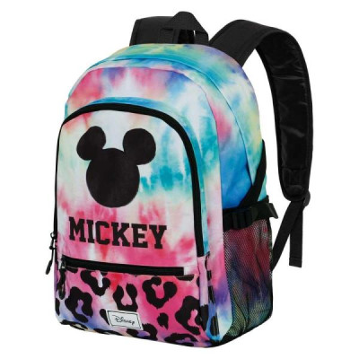 Mochila Escolar adap trolley 44cm Mickey Tie Dye