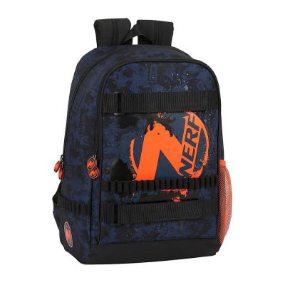 Mochila Escolar adap trolley 44cm Nerf