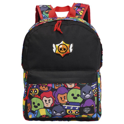 Mochila Escolar adap trolley Brawl Stars 40cm