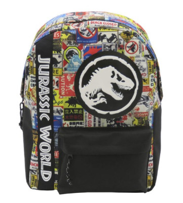 Mochila Escolar adap trolley Dino Jurassic World Danger 42cm