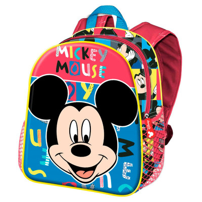 Mochila Escolar adap trolley Mickey Joyful 39cm