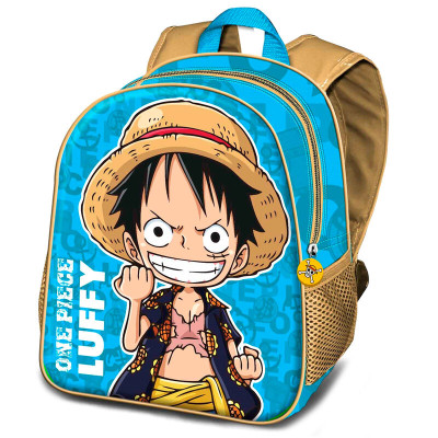 Mochila Escolar adap trolley One Piece Monkey 39cm