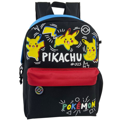 Mochila Escolar adap trolley Pokémon Colorful 40cm